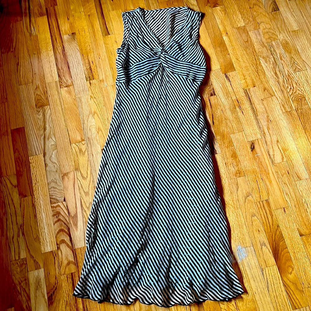 Alfani silk bias cut dress